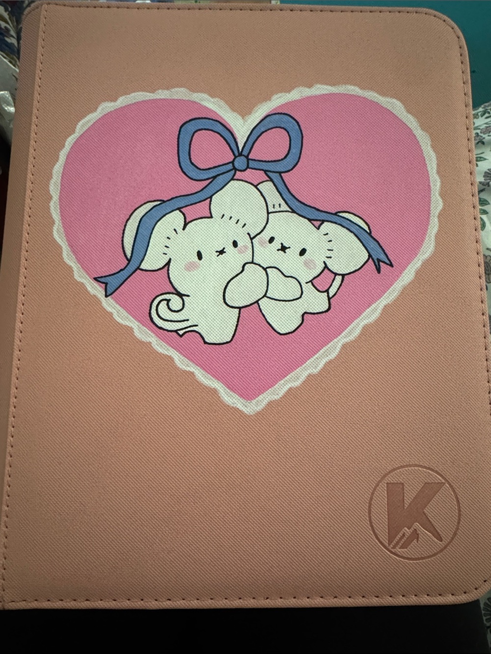 Custom top loader binder - tandemaus Pokemon design on cover (cards not 4 sale)